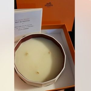 RARE Hermes 3 Wick Candle Nuit De Solstice new in Box